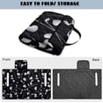 thumbnail image 5 of Yuyamidu Golf Ball Golf Cart Seat Covers with Pockets Portable Black Golf Cart Seat Towel Blanket Soft Travel Sports Golf Cart Seat Cover for Most 2-Seats Club Cars Carts Accessories, 5 of 8