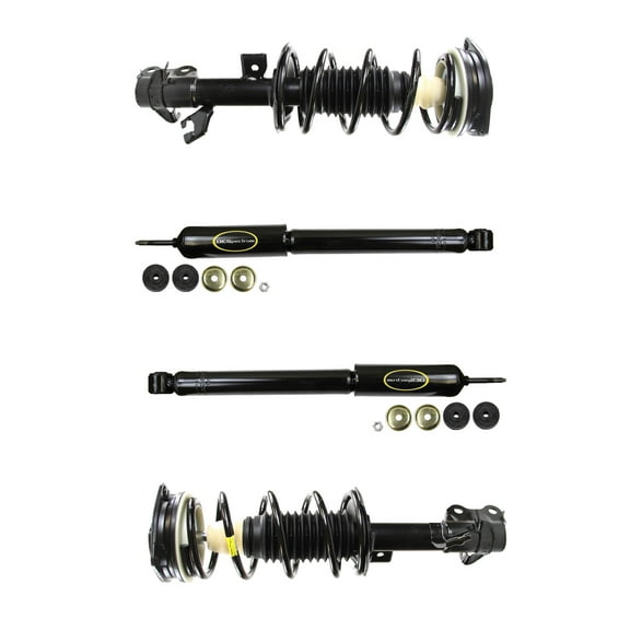 For Nissan Versa 2007-2012 Monroe Front Rear Shocks Struts - BuyAutoParts