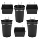 thumbnail image 3 of 6 Sets Pegboard Bins Pegboard Cups with Hooks, Pegboard Hooks Assortment, Hooks for Pegboard Cup Hol, 3 of 5