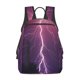 thumbnail image 1 of Disketp Thunderstorm Violet Purple Mochila Ligera e Impermeable, Mochila de Día Resistente para Viajes, Senderismo y Uso Diario para Hombre y Mujer, 1 of 7