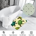 thumbnail image 3 of Turtle Polyester Chair Rug Mat, Non-Slip and Machine Washable Area Rugs, 3 of 6