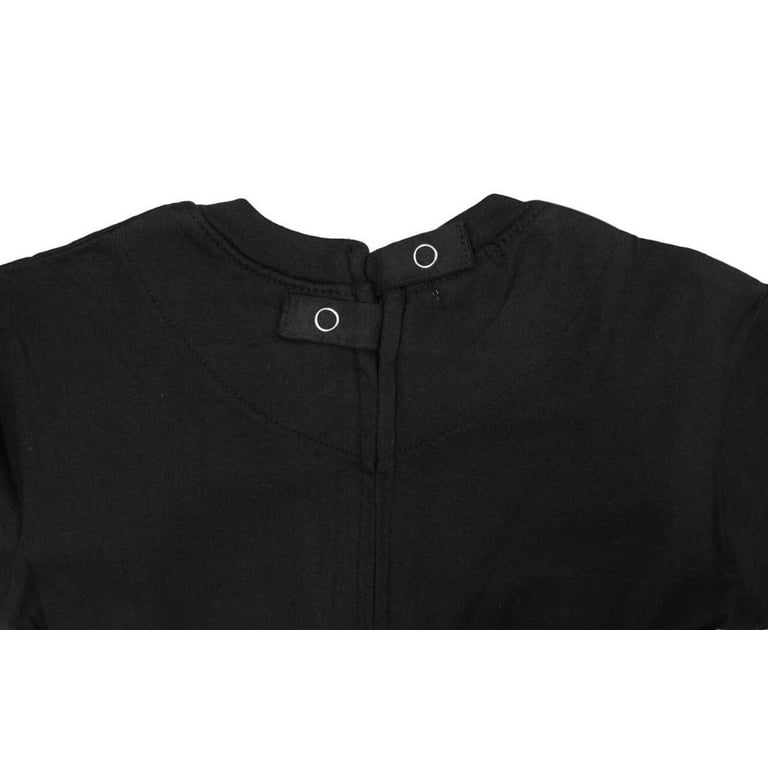 Black top polo onesie