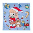 thumbnail image 5 of 120 lindas bolsas de bocadillos para niñas con autosellado, bolsas de galletas navideñas con dulces, 5 of 5