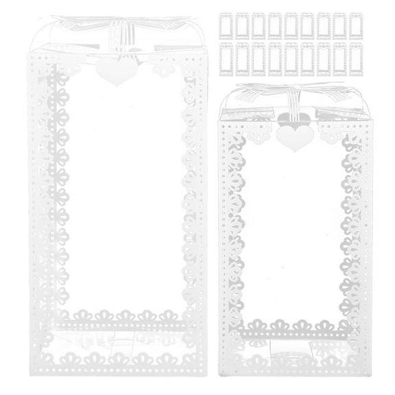 30 Pcs Gift Box Clear Boxes Candy Containers Wrapping Party Favors Treat Packaging Portable Chocolate Case