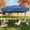 blue, variant on 10x10FT Heavy Duty Pop Up Canopy- Outdoor Canopy Tent with Portable Bag with 3 Adjustable Height, 4 Sandbags & Carrying Bag, 8 Stakes & 4 Guy Ropes Included for Camping, Parties