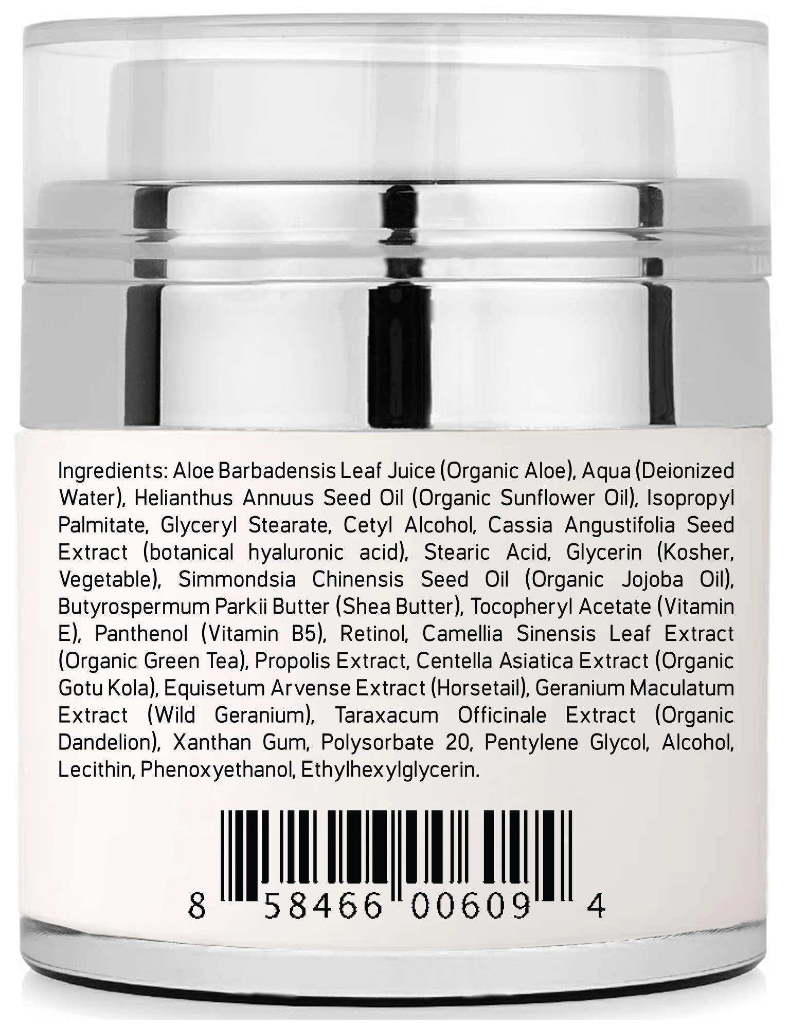 Baebody Retinol Moisturizer Cream, 1.7 Ounce - Enhanced Organic Ingredients - image 4 of 4