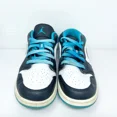 thumbnail image 3 of Ni - ke Ni - ke Boys Air Jordan 1 Low SE CT1564-004 White Casual Shoes Sneakers Size 6.5Y, 3 of 5