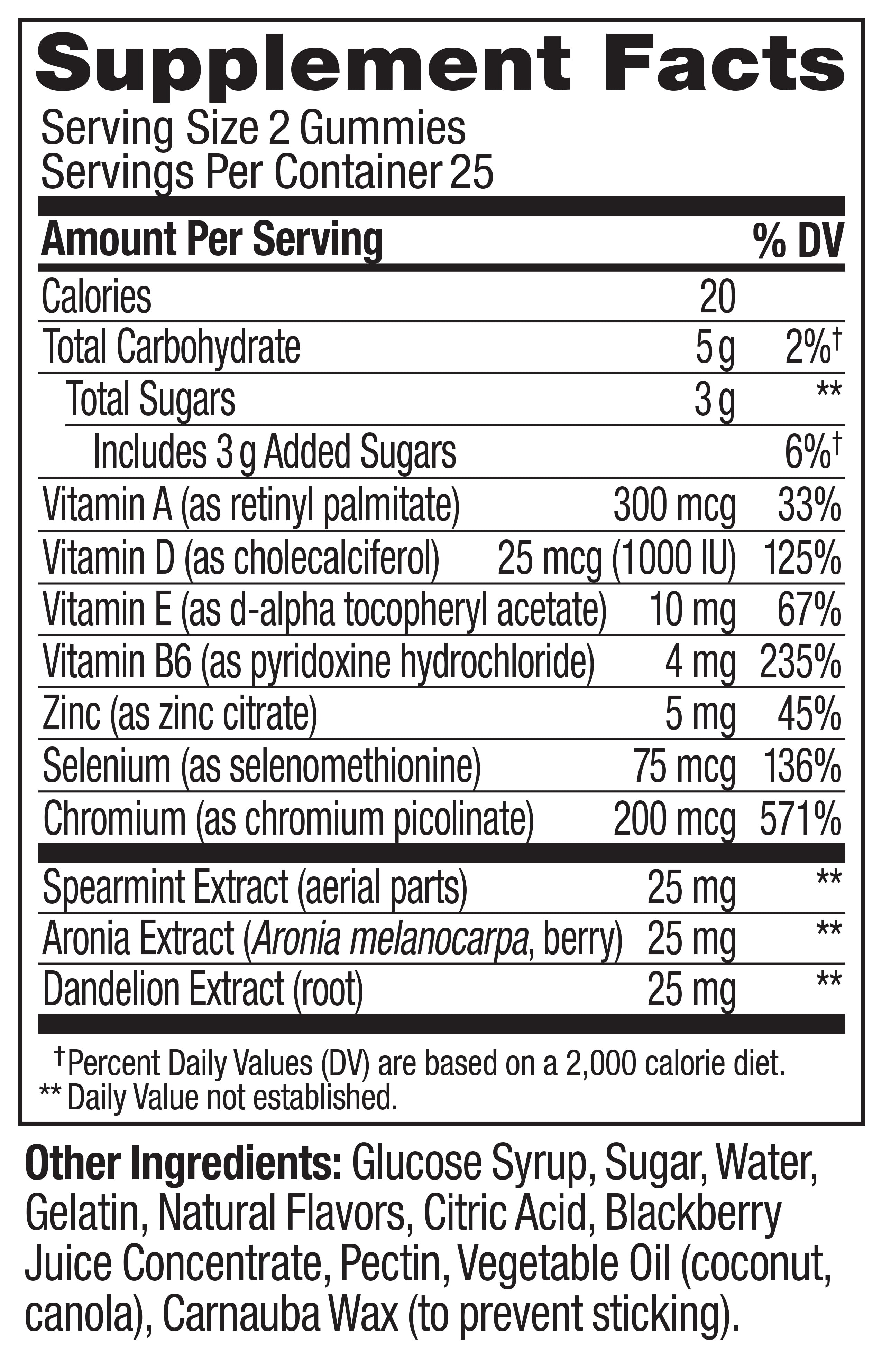 OLLY Flawless Complexion Gummy, Skin Support Supplement, Vitamins A, E & Zinc, 50 Ct