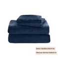 thumbnail image 2 of Dademeo Twin Xl Bedding Sets for Boys Navy Micro Fleece Bed Sheet Set,3 Pieces(2 Pillowcase and 1 Bed Sheets)Deep Pocket Fitted Sheet,Velvet Plush Bedding Set,Warm and Soft, 2 of 8
