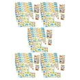thumbnail image 3 of Transemion 6pcs Wide Application And Childlike Wrapping Paper For Versatile And Fun Gift Wrapping Colorfast PZ003-6 5Set, 3 of 6