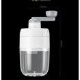 thumbnail image 2 of Big Sale! JWDX Ice Crusher, Ice Machine Clearance, Hand Operated Shaved Ice Household Kitchen Ice Crusher Mein Mein Ice Ice Maker Multi-Function Diy Manual Ice Maker White, 2 of 9