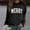 Black, variant on Women Merry Christmas Sweatshirts Xmas Letter Print Crewneck Tunic Tops Long Sleeve Holiday Party Pullover