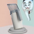 thumbnail image 4 of Cat Litter Scoop Plastic All In One Removable Cat Litter Sieve Scoop With Garbage Bag, Large Capacity Portable Household Cat Litter Scoop Suitable for Household Cat Poop Cleaning, 4 of 9
