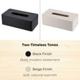 thumbnail image 5 of Minimalist Black Tissue Box Cover, 5 of 9