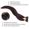 thumbnail image 3 of SEGO 100% Remy Human Hair Extensions Micro Loop Hair Extension Nano Micro Bead Ring Thick Hair Piece Clearance, 3 of 8