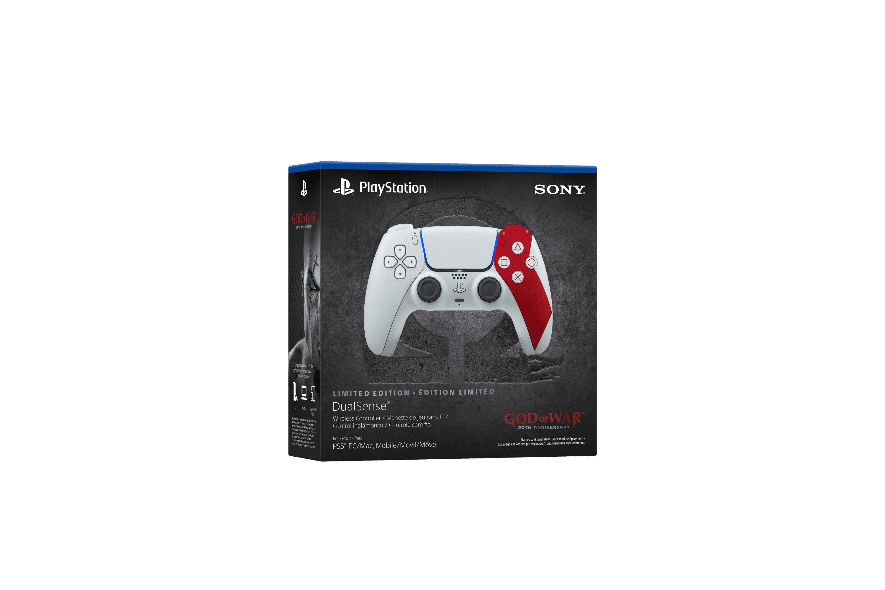 Sony PS5 DualSense Wireless Controller - God of War 20th