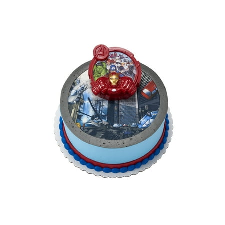 Avengers Round Cake