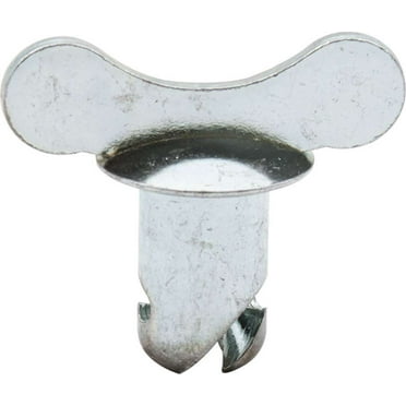 Allstar Performance ALL19240 0.44 x 0.5 in. Quick Turn Winged Head Steel Fasteners, Pack of 10