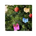 thumbnail image 5 of Gift Box Christmas Ornaments 24 Pieces Mini Wrapped Present Boxes Miniature Foil Ornaments Decoration Boxes,Christmas Decorations,Christmas Shiny Mini Boxes Ornaments 1.2 Inches, 5 of 8