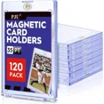 thumbnail image 4 of Magnetic Display Case for 120 Trading Cards - 35pt Durable Protection Guaranteed, 4 of 5