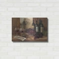 thumbnail image 3 of Luxe Metal Art 'Vintage Wine' by Albena Hristova, Metal Wall Art, 24"x16", 3 of 8