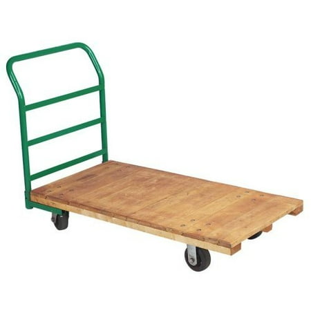 Wesco Wood Platform Cart with Casters