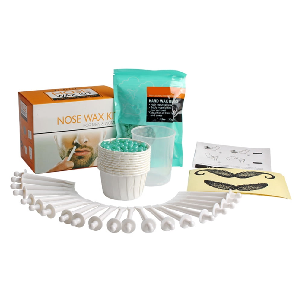 Portable Men's Wax Kit Nose Hair Removal Wax Safety Nose Hair Trimmer