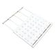thumbnail image 3 of Estante de armario expandible, ahorro de espacio, sin perforaciones, fuerte capacidad de soporte, divisores de ropa para el hogar, 38-60cm/15,0-23,6 pulgadas, 3 of 14