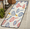 Multicolour 4, variant on ADECORIVY Tennis Racket Hallway Runner Rug 2x6 Washable Kitchen Runner Non Slip Laundry Room Bathroom Rug Sports Pattern Soft Carpet for Living Room Entryway Mat