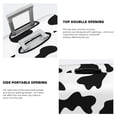 thumbnail image 5 of Disketp Milk Cow Elastic Travel Luggage Cover Travel Suitcase Protective Cover For Trunk Case Apply To 18''-32'' Suitcase Cover (Luggage not included)-Large, 5 of 9