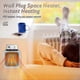 thumbnail image 3 of 2025 Newest 800W PTC Ceramic Fan Heater with 2 Modes, Household Plug-in Space Heater, 3 of 5