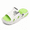 White, variant on Men's Slide Sandals - EVA Lightweight Anti-Slip Sole, Breathable Post-Workout Comfort, Fashion Colorblock Indoor Outdoor Dual-Use Slipper, White US 8.5-9