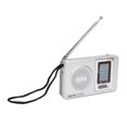 thumbnail image 5 of AM FM Radio Silver Gray Pocket Size AM FM Compact Simple Design AA Battery Powered Pocket Radio for Parents Grandparents, 5 of 5