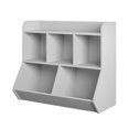 thumbnail image 3 of Ameriwood Home Tyler Kids Toy Storage Bookcase, Dove Gray, 3 of 8