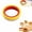 Yellow E, variant on Clearance Under $5 Children's Sandwich Cutter Set 5 Shapes Stainless Steel Cookie Mold Kitchen Tool,1PC,Yellow