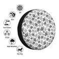 thumbnail image 4 of Pofeuu Snake Print Spare Tire Wheel Cover for Car Truck SUV Camper Universal Fit Spare Tire Cover RV Spare Tire Covers-17 inch, 4 of 6