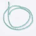 thumbnail image 5 of 30 strand Glass Beads Strands Faceted Rondelle Mixed style Mixed color 3x2mm Hole: 0.8mm 190~200pcs/strand 14.9~17.3 inch(38~44cm), 5 of 6