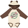 thumbnail image 3 of Inktastic Big Sister with Flower Circle Girls Long Sleeve Baby Bodysuit, 3 of 5