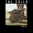 thumbnail image 2 of Boy's Star Wars: The Mandalorian The Child Frame Graphic Tee Black Small, 2 of 5