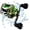Left, variant on Blusea Baitcasting Fishing Reel 18+1 Ball Bearing 7.2:1 Gear Ratio 9 Gear Braking Baitcaster Dual Handle Nylon Heavy Duty 22lb(left)
