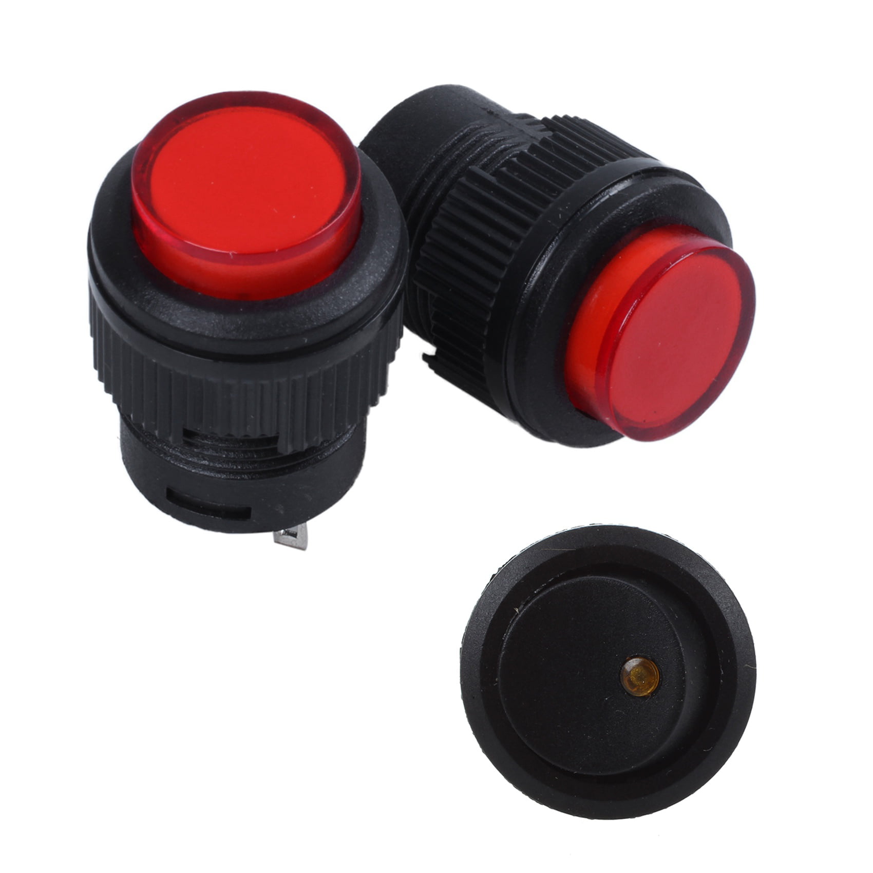 2pcs 15mm OD Waterproof Cover Cap Case for Round Push Switch Pushbutton 