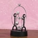 thumbnail image 4 of New Newton Cradle Pendulum Ball Rotating Perpetual Motion Machine Decoration Dolphin Helmsman Maglev Decor Desktop Physics Toys, 4 of 4
