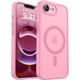 thumbnail image 1 of [PST] iPhone 17e / 16e Case, Hybrid Silicone Matte Back Cover with Magnetic (MagSafe Compatible), 1 of 5