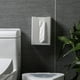 thumbnail image 3 of Porta pañuelos sin rastro, caja de pañuelos de pared, servilletero, caja de almacenamiento de pañuelos, color gris, 3 of 5