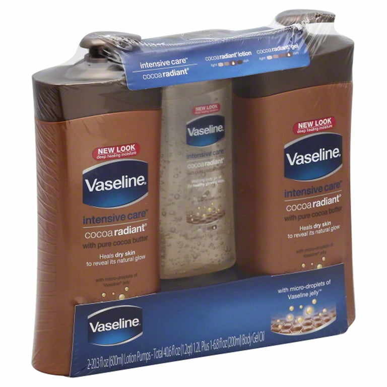 Vaseline Intensive Repair Cocoa Radiant Body Lotion, 2 pk./20.3 fl