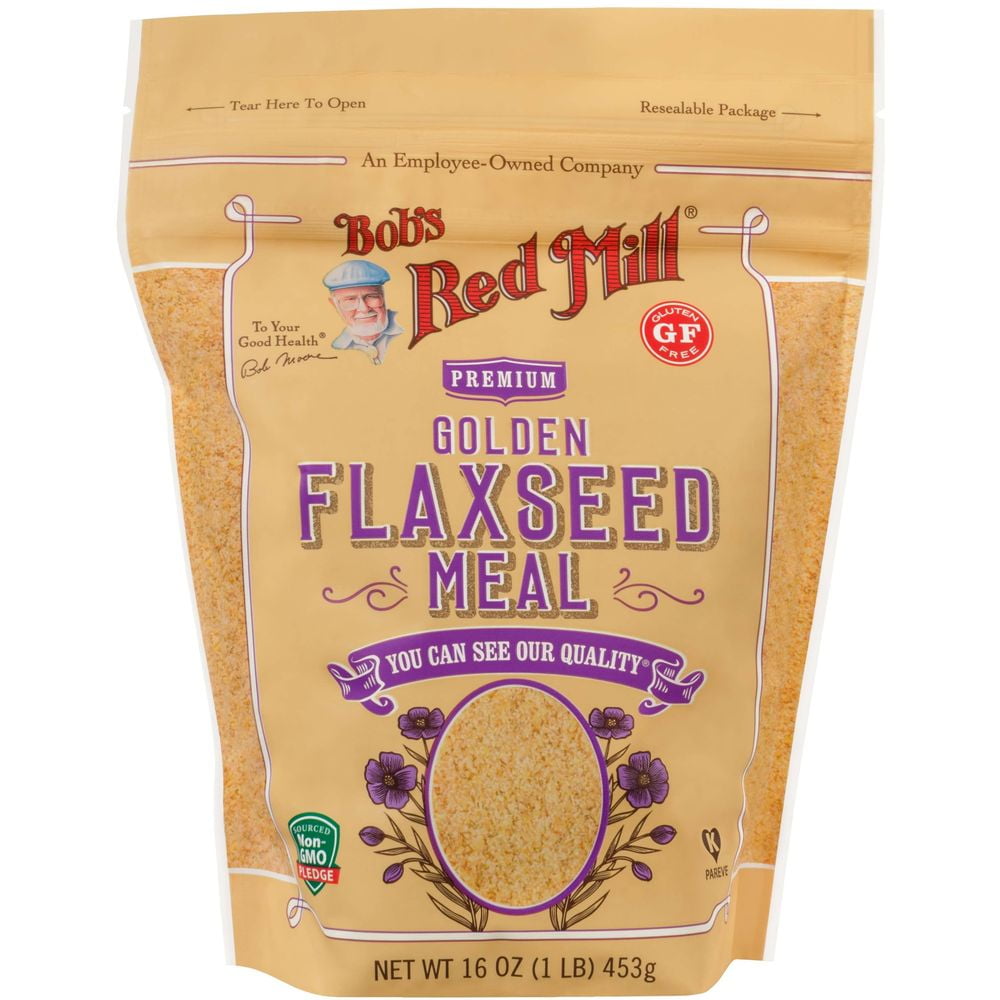 Bobs Red Mill Golden Flaxseed, 13 Ounce 4 per case.