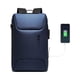 thumbnail image 4 of Mochila Antirrobo Sunnimix Puerto De Carga USB Externo Casual Travel Azul Almacenamiento de portátiles para hombre, 4 of 5