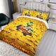 thumbnail image 3 of Migración Conjunto de sábanas temático, trío de piezas, cómodo y amigable con la piel, diseño único, regalo de decoración para el hogar para familiares, amigos y fans, 90 cm * 190 cm, 3 of 6