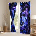 thumbnail image 3 of Manfei Goldfish Black Out Curtains,Constellation Horoscope Curtains Pack of 2 (42x63 Each),Purple Blue Ombre Bedroom Curtains For Girls Boys,Luxury Bedroom Decor, 3 of 6