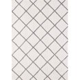 thumbnail image 1 of Dynamic Rugs SI245920110 2 ft. x 3 ft. 3 in. Silky Shag 5920 Rectangle Contemporary Rug - 110 Ivory & Silver, 1 of 2